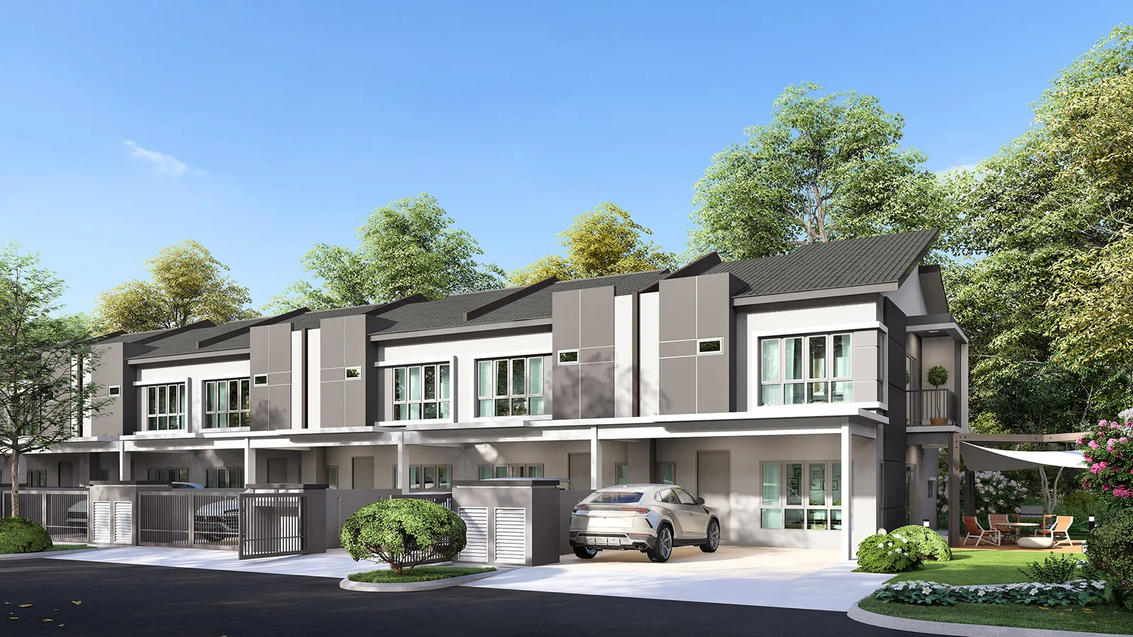Artist's impression of the Acalea Residence street frontage
